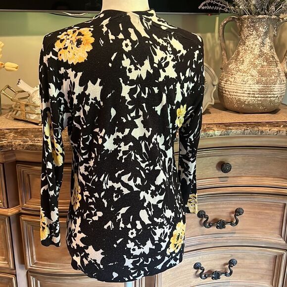 Cache Open Front Cardigan Size Small - Picture 4 of 7